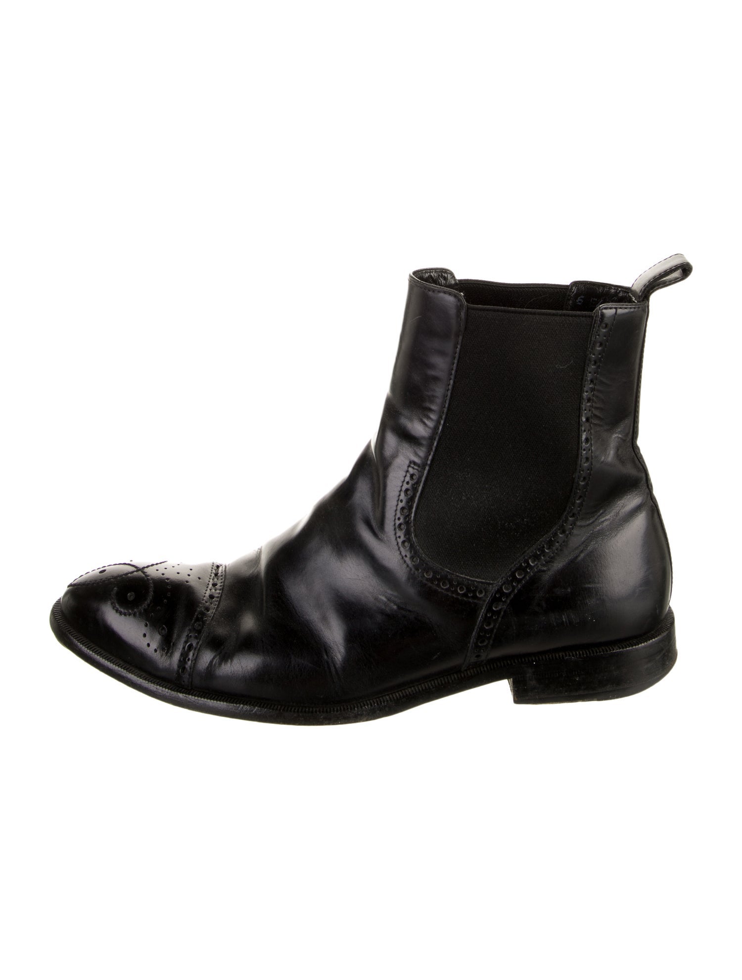 Bally Leather Chelsea Boots