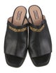 Bally Leather Printed Slides