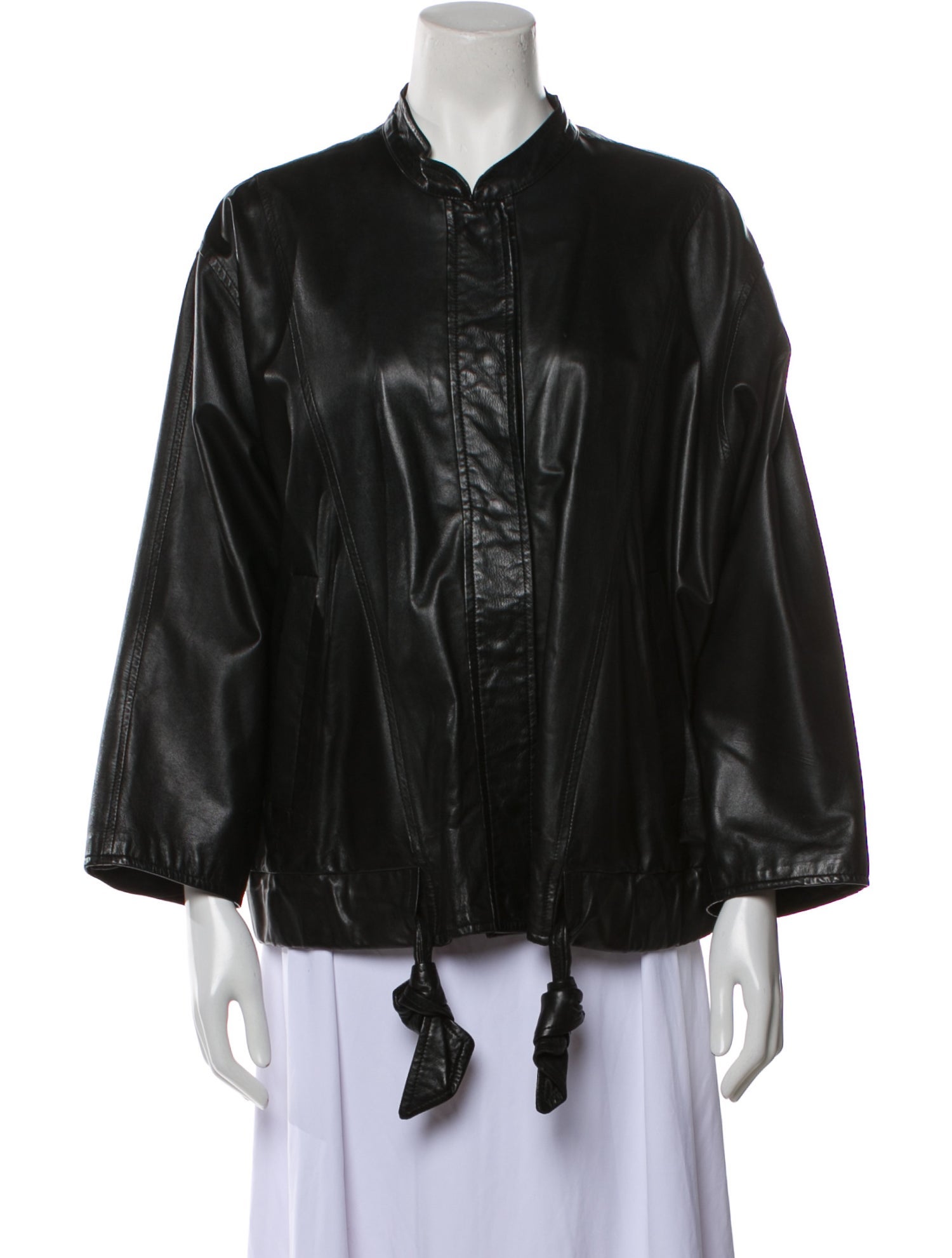 Bally Leather Evening Jacket