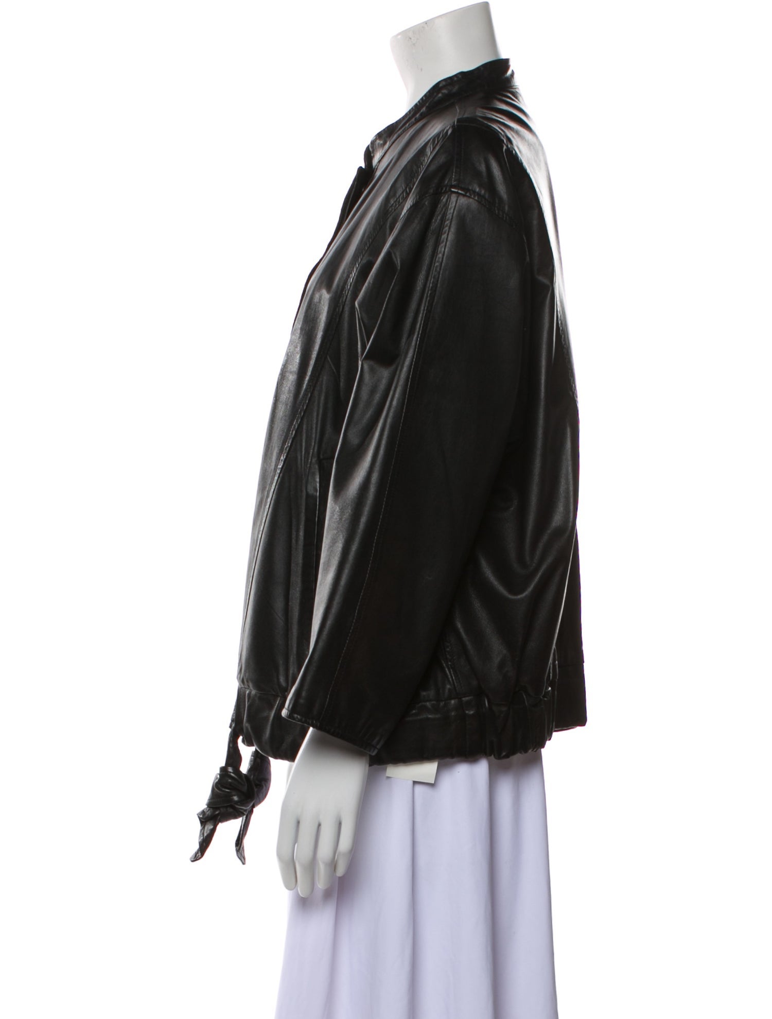 Bally Leather Evening Jacket