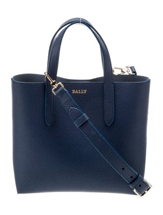 Bally Leather Top Handle Bag