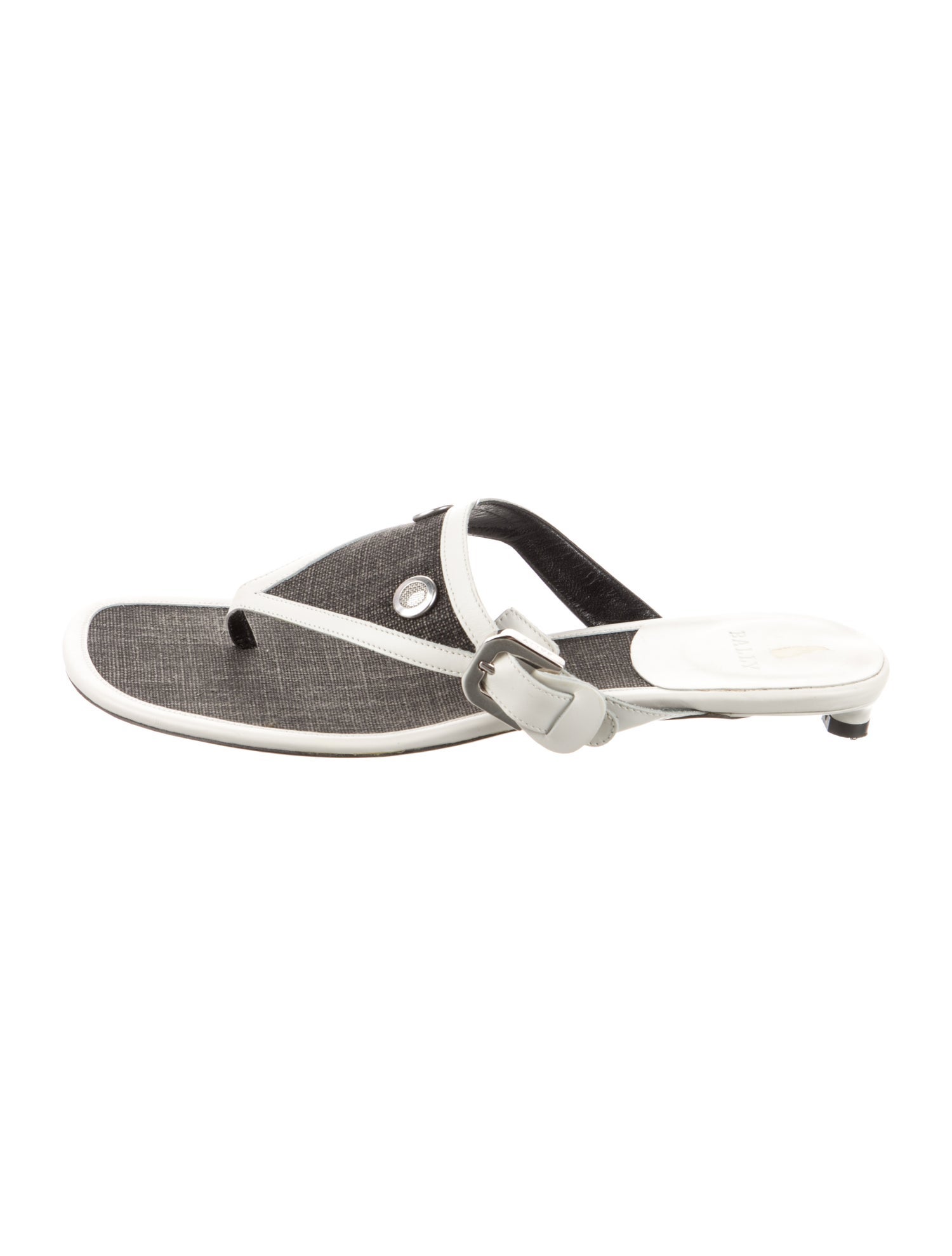 Bally Printed Flip Flops