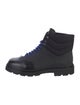Bally Leather Combat Boots
