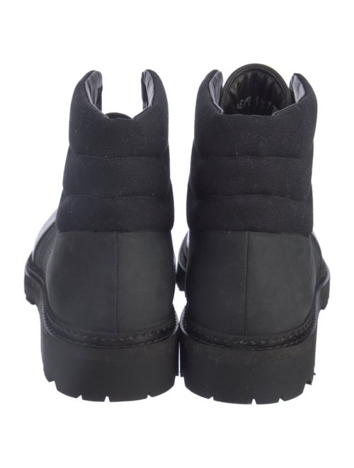 Bally Leather Combat Boots