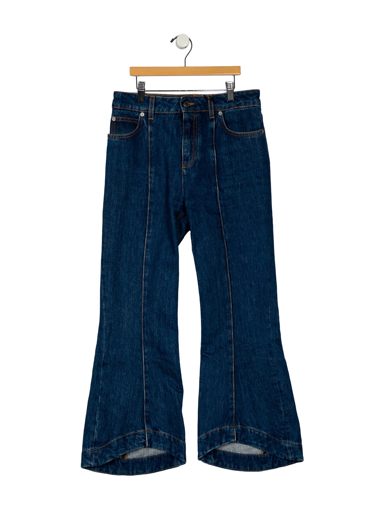 Bally High-Rise Wide Leg Jeans