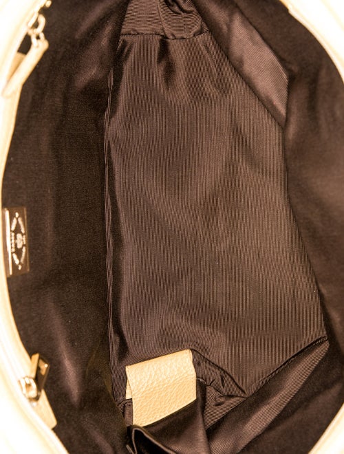 Bally Canvas Top Handle Bag