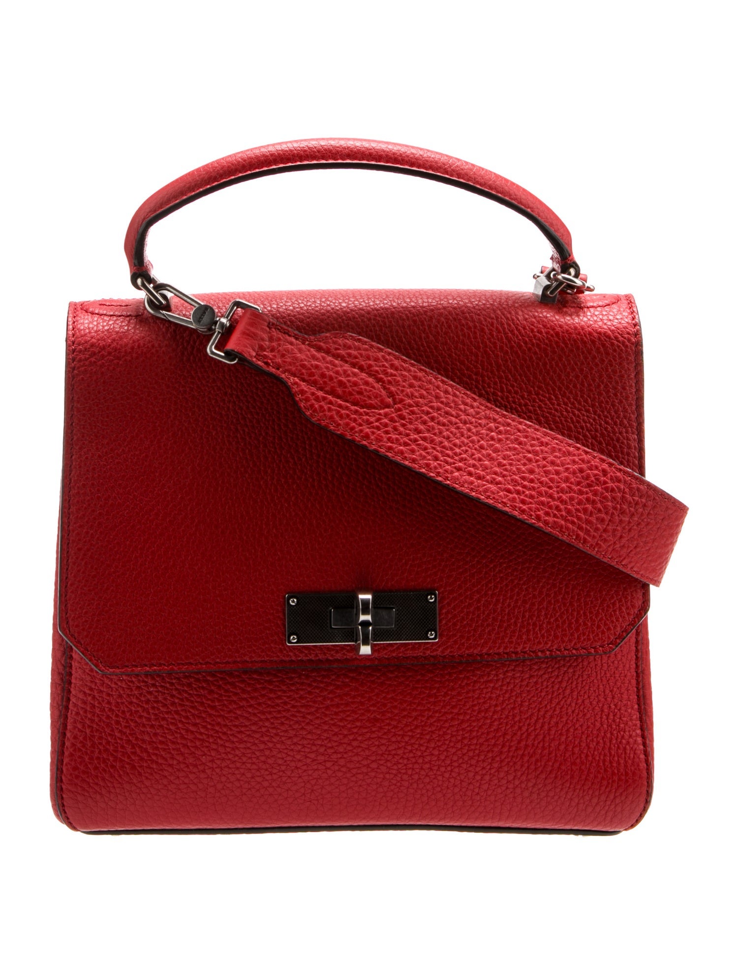 Bally Leather Top Handle Bag