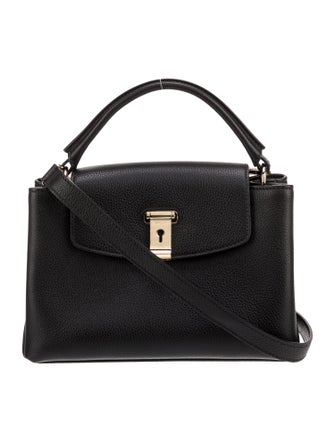 Bally Leather Top Handle Bag