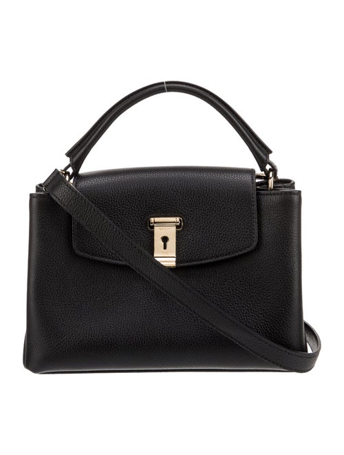 Bally Leather Top Handle Bag