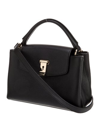 Bally Leather Top Handle Bag