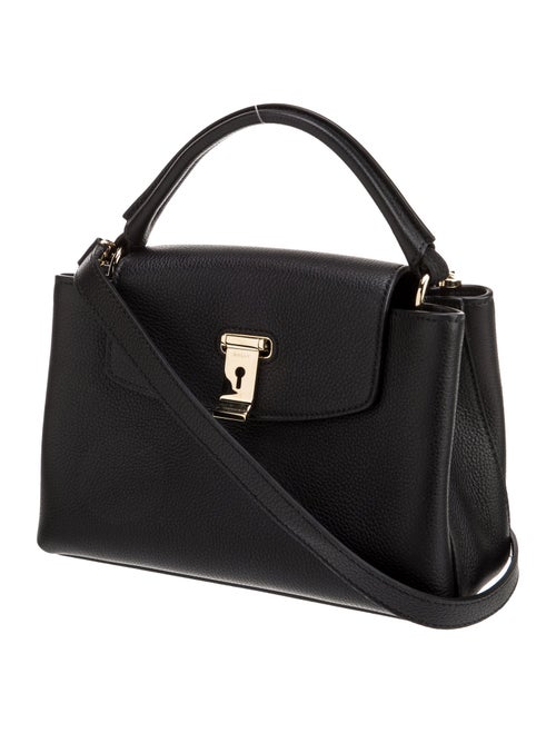 Bally Leather Top Handle Bag