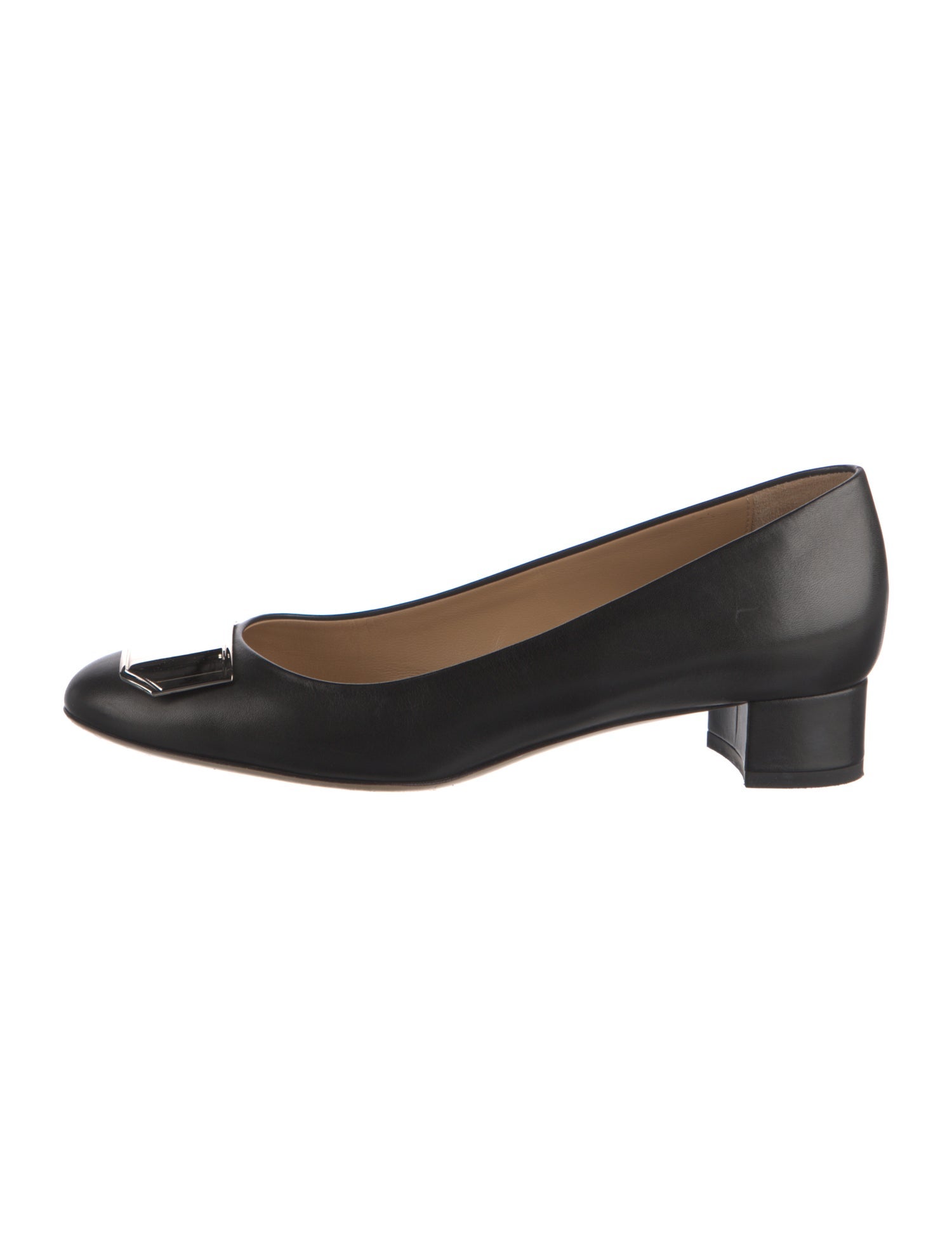 Bally Leather Bow Accents Pumps