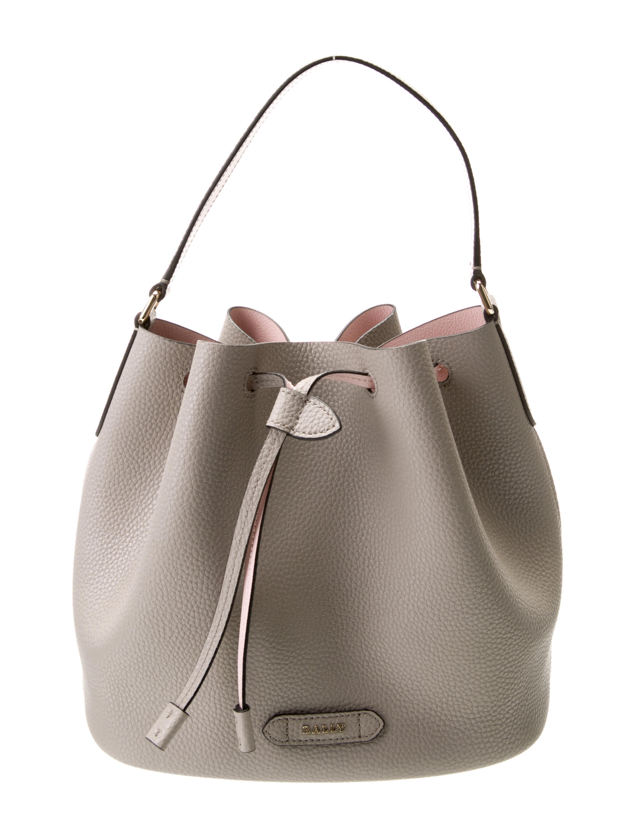 Bally Leather Bucket Bag