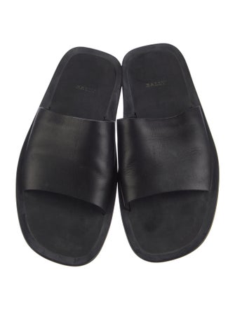 Bally Leather Slides
