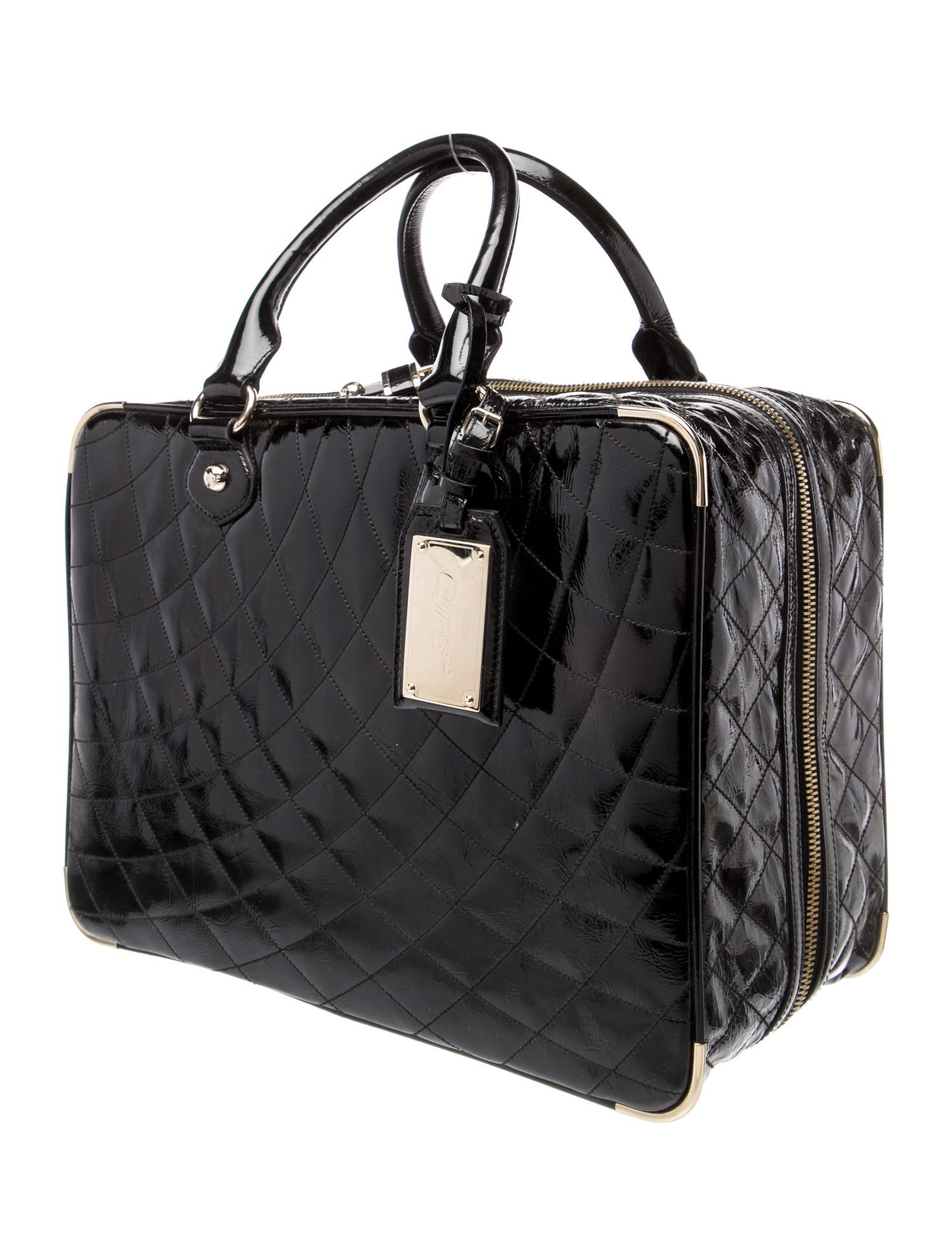 Bally Patent Leather Briefcase