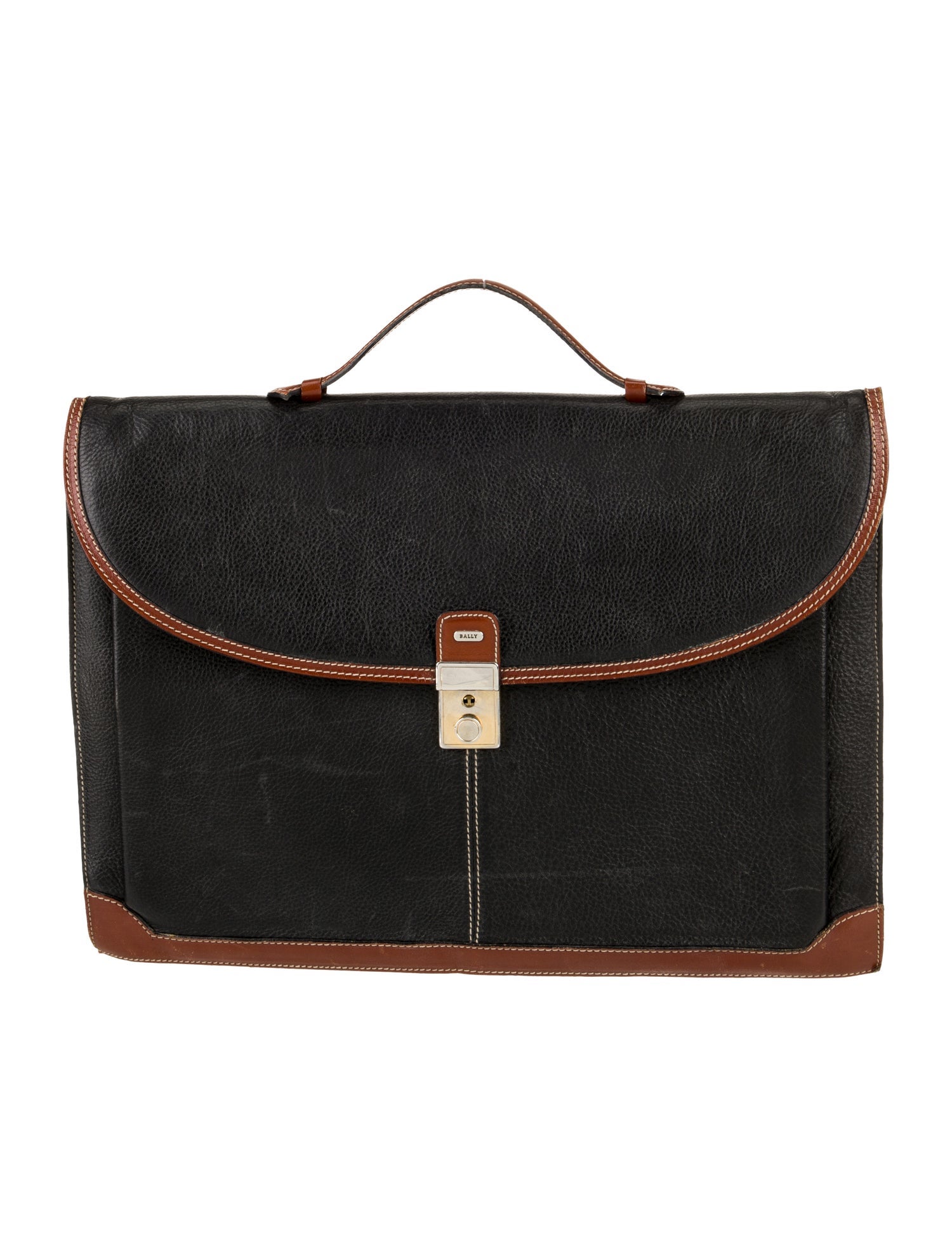 Bally Leather Briefcase