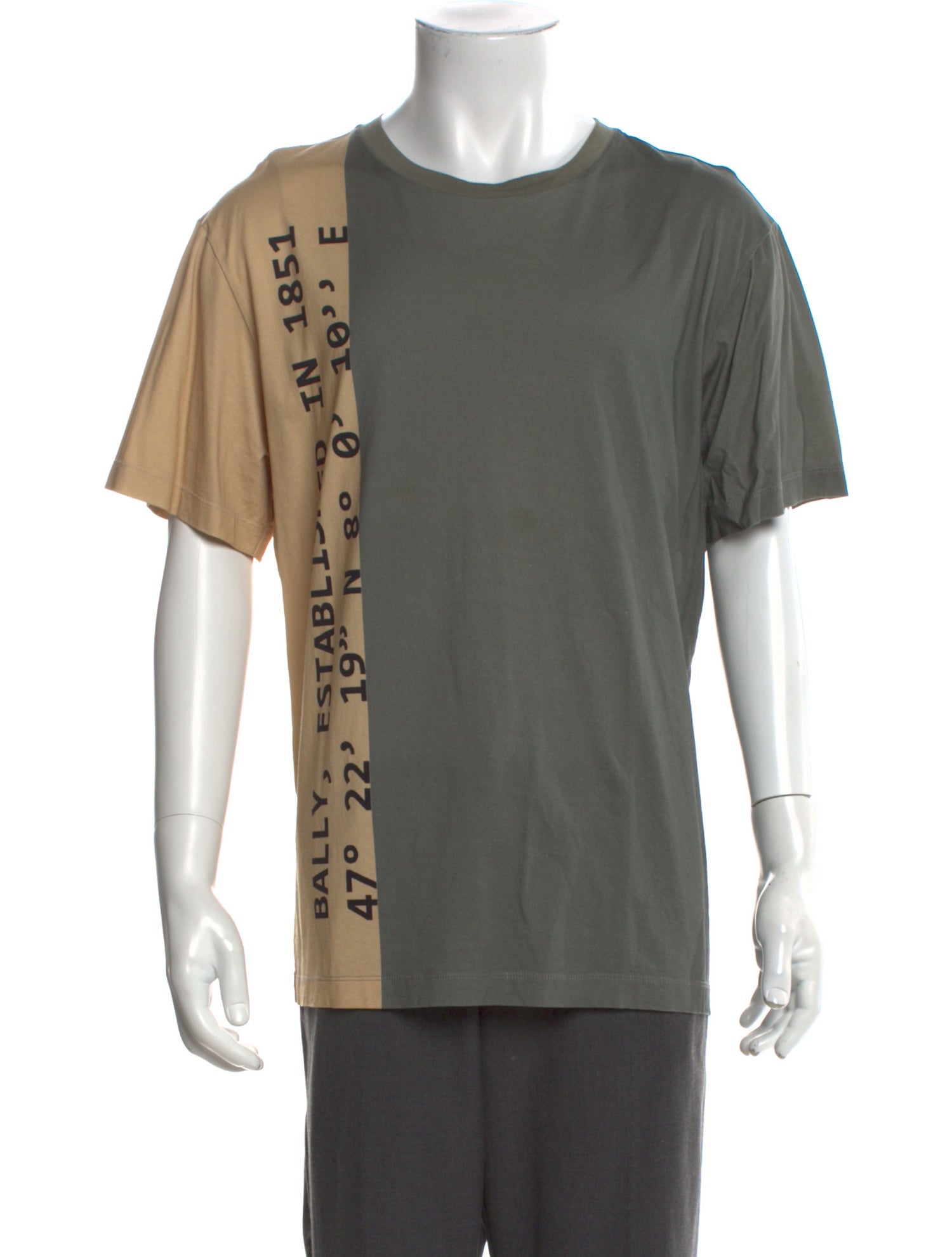 Bally Graphic Print Crew Neck T-Shirt