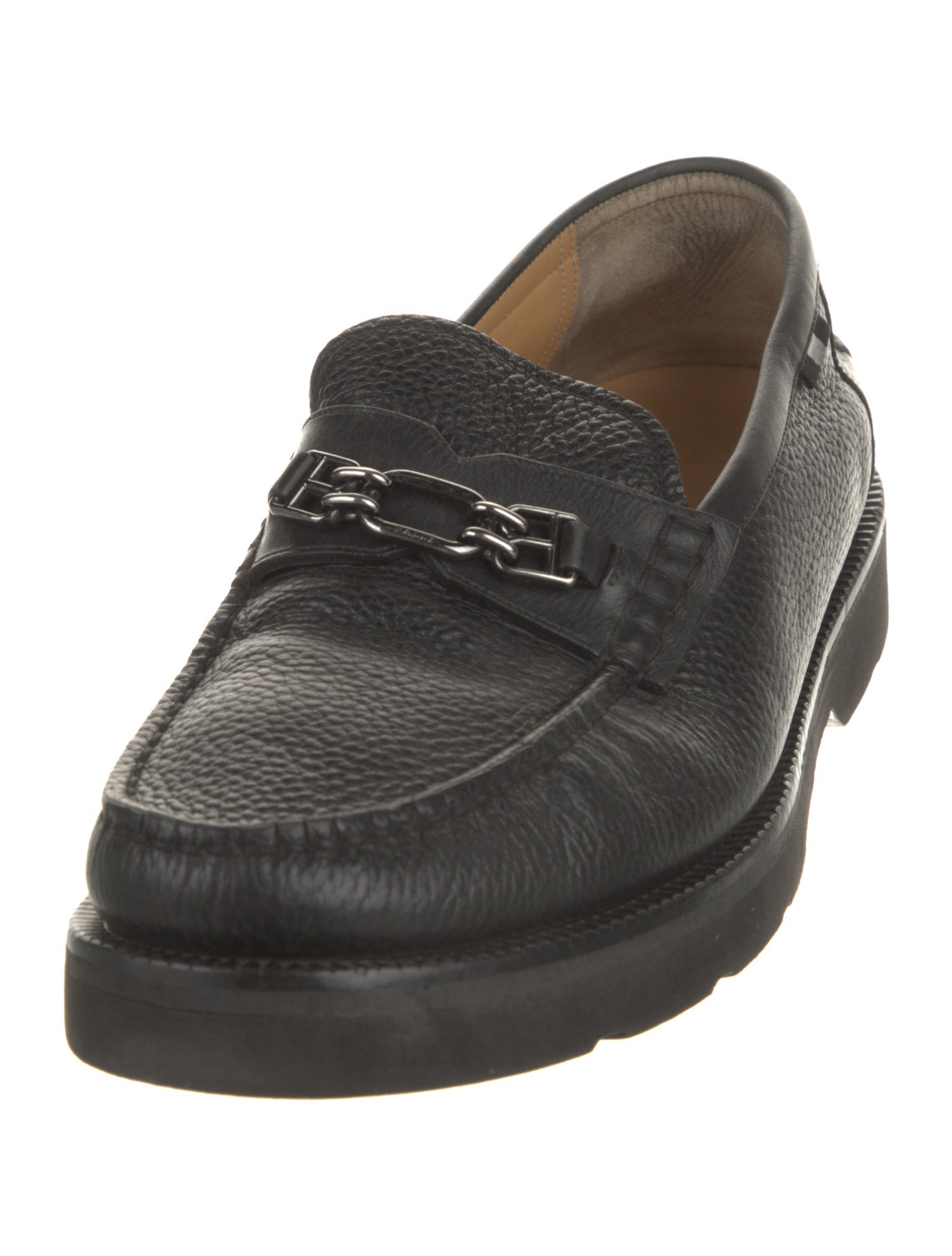 Bally Leather Dress Loafers