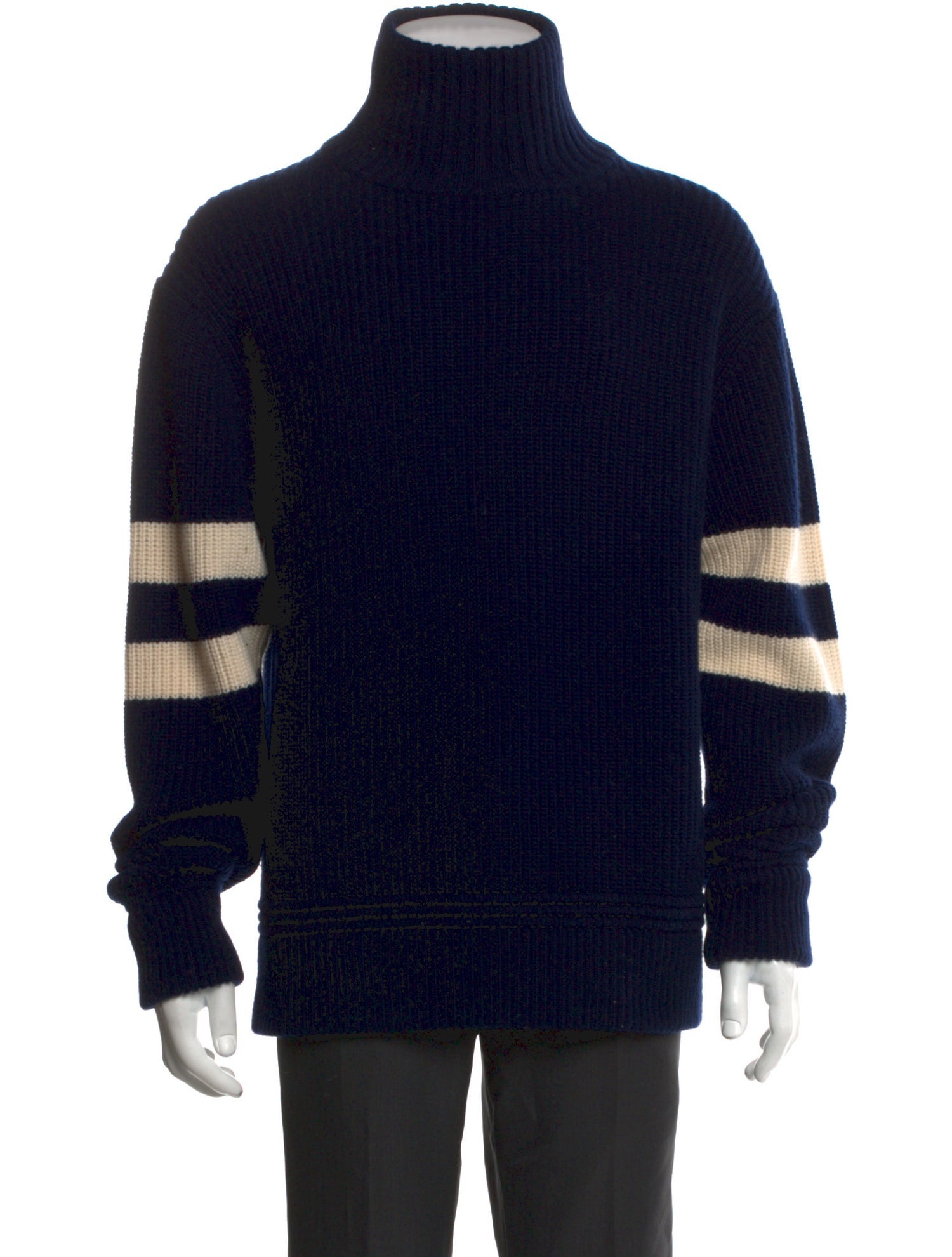 Bally Merino Wool Striped Pullover
