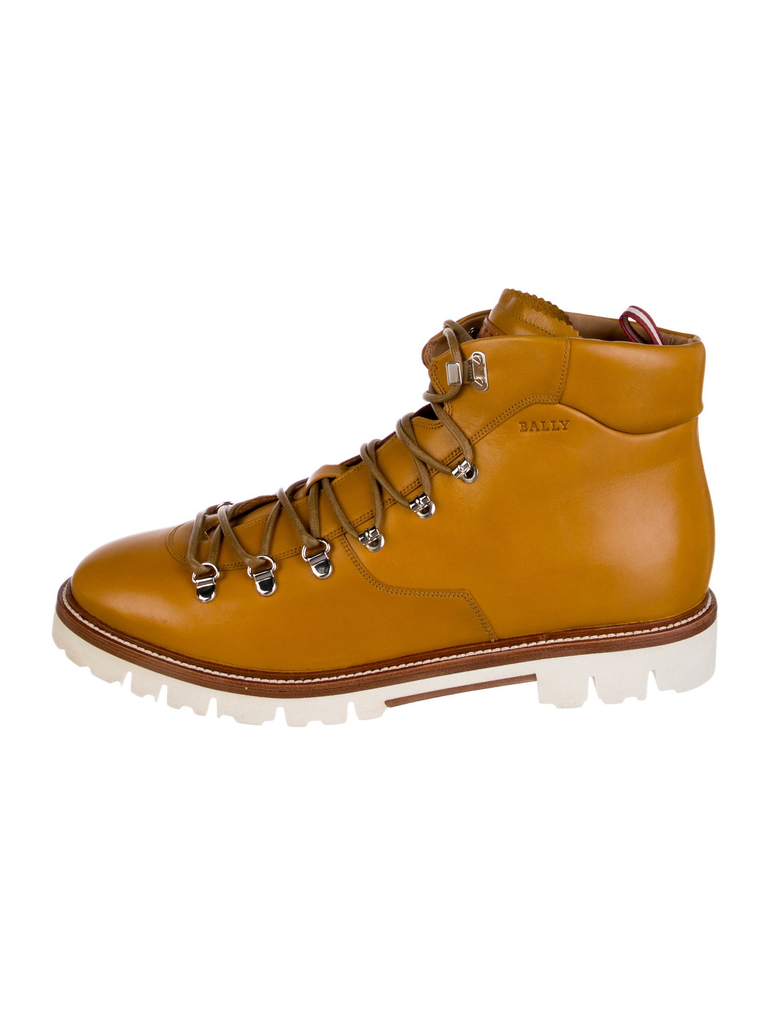 Bally Leather Hiking Boots
