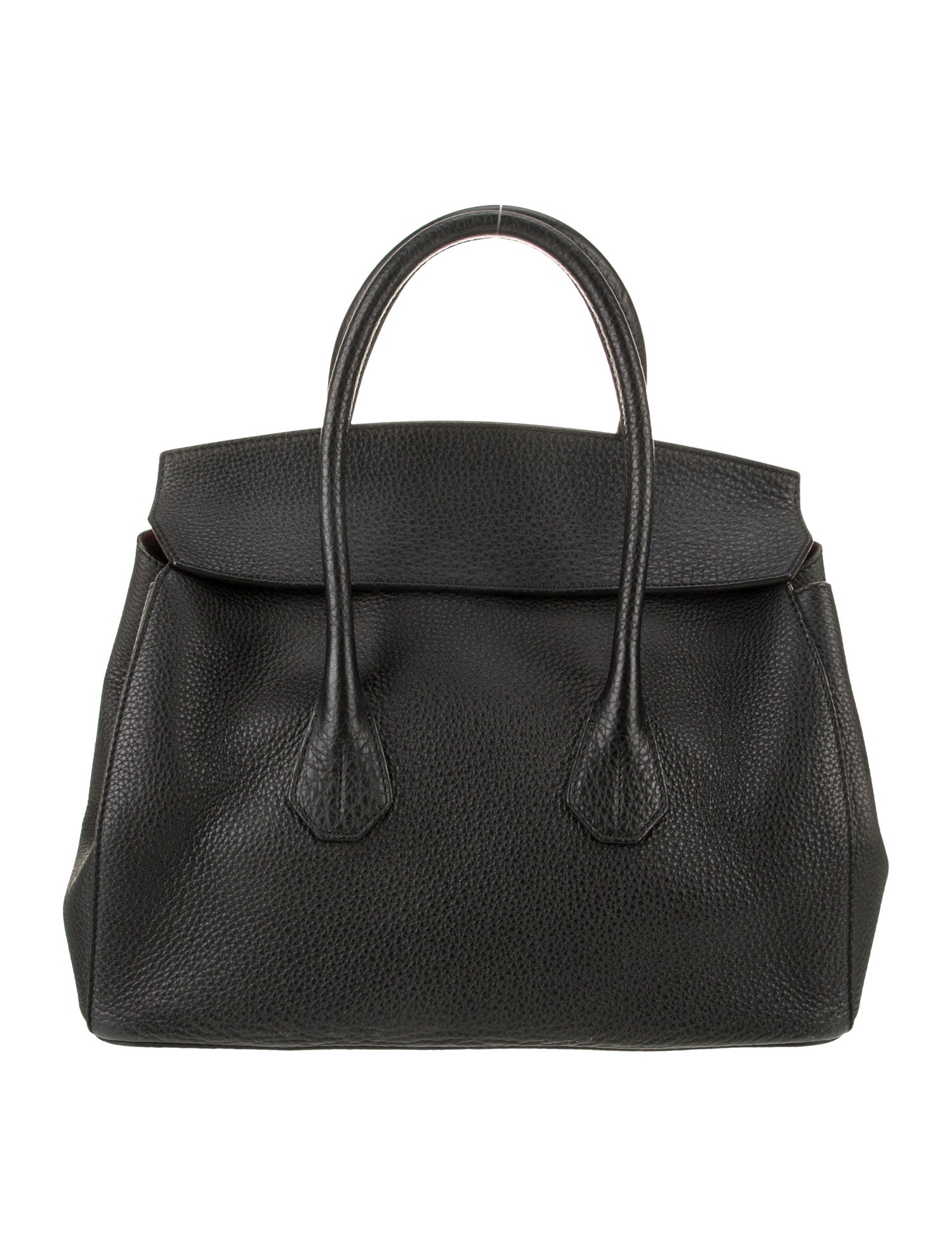 Bally Leather Top Handle Bag