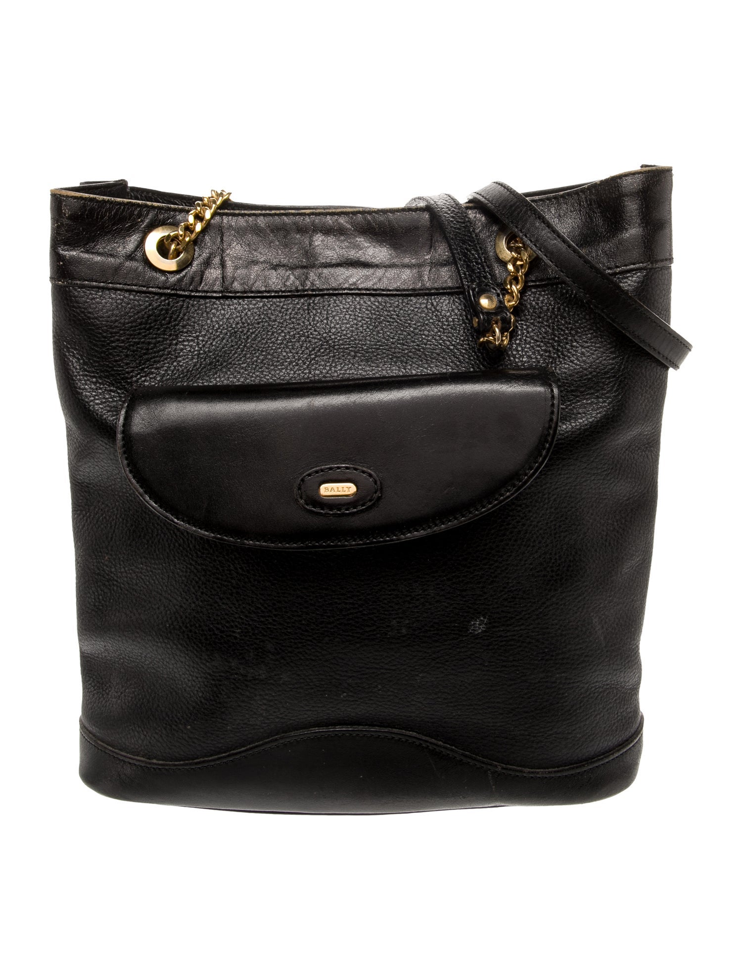 Bally Leather Messenger Bag