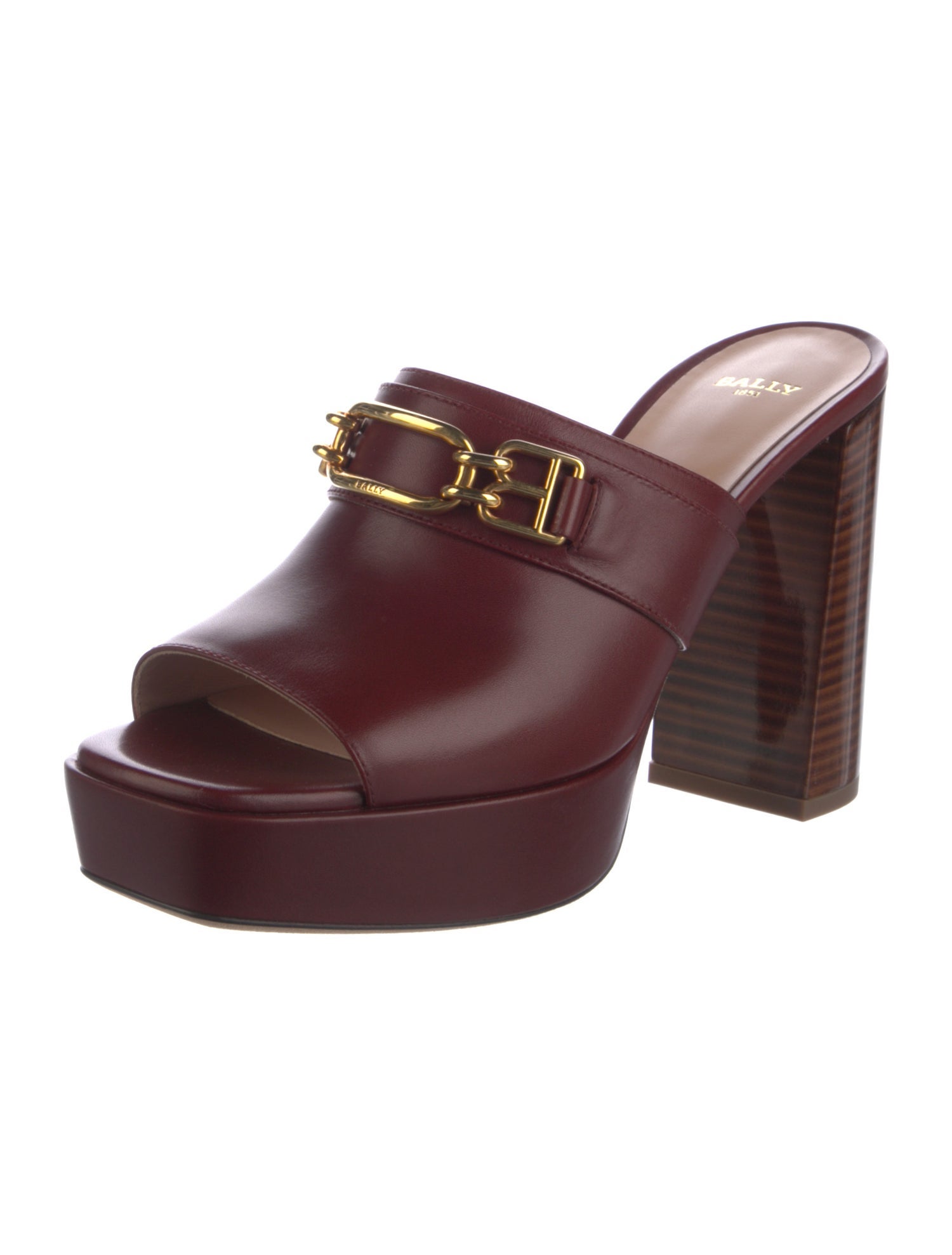 Bally Leather Slides