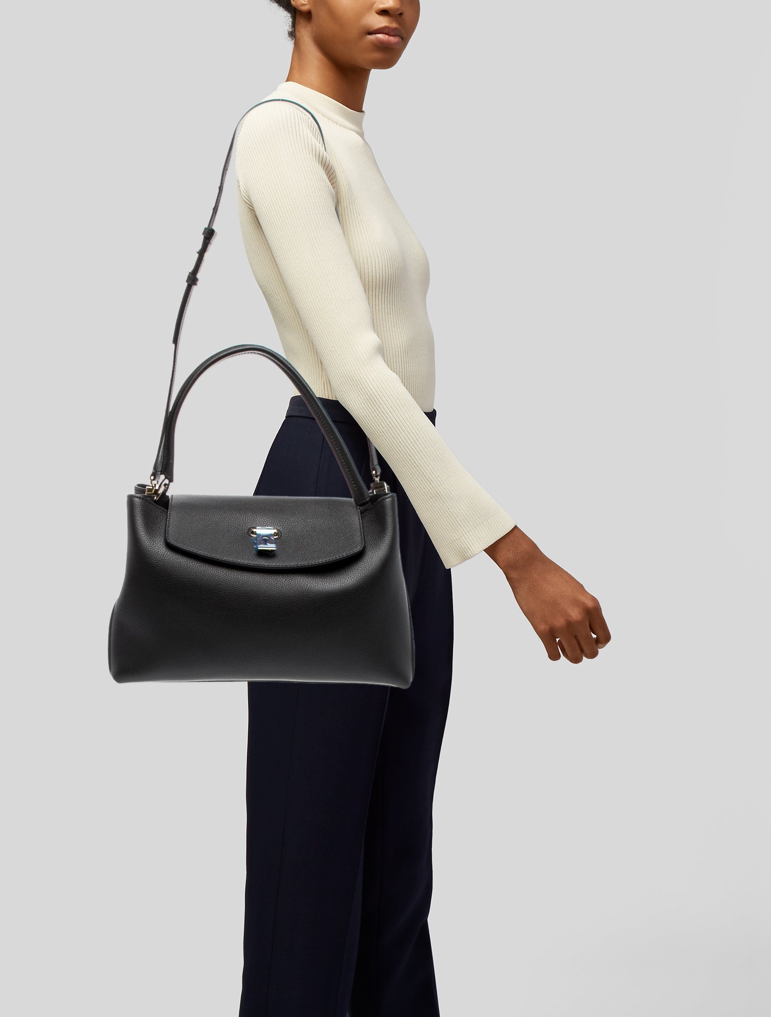Bally Leather Layka leather tote bag Small w/ Tags