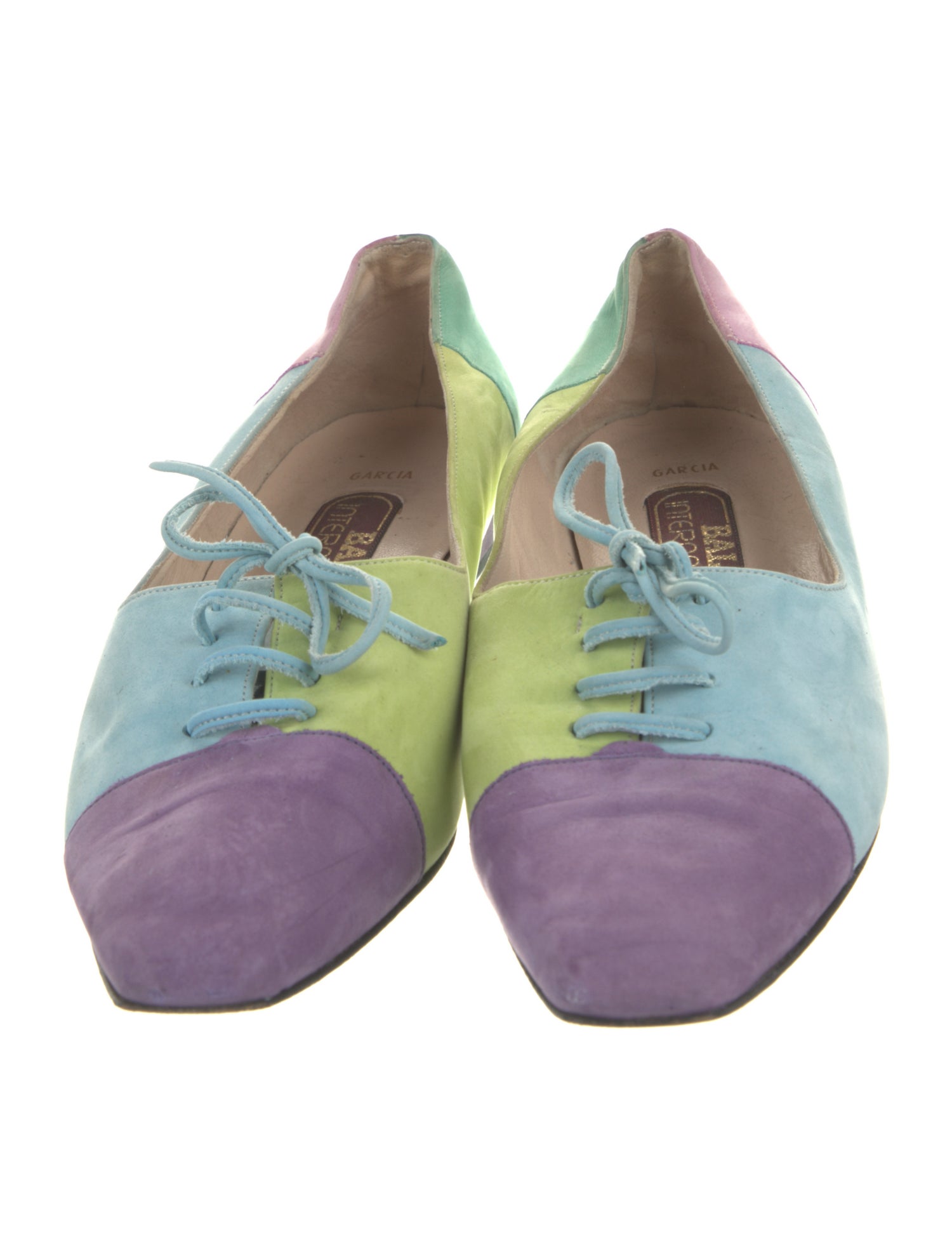 Bally Suede Ballet Flats