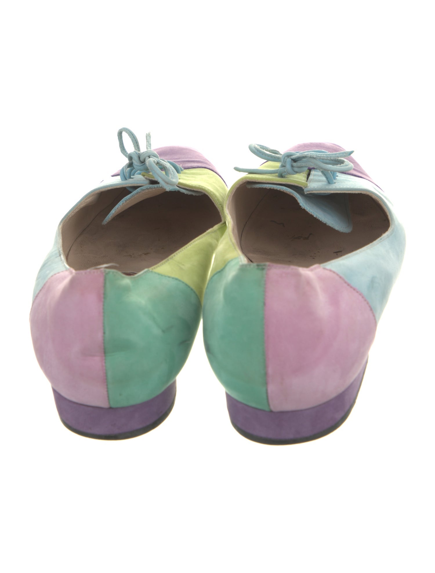 Bally Suede Ballet Flats