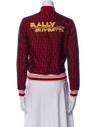 Bally Striped Bomber Jacket