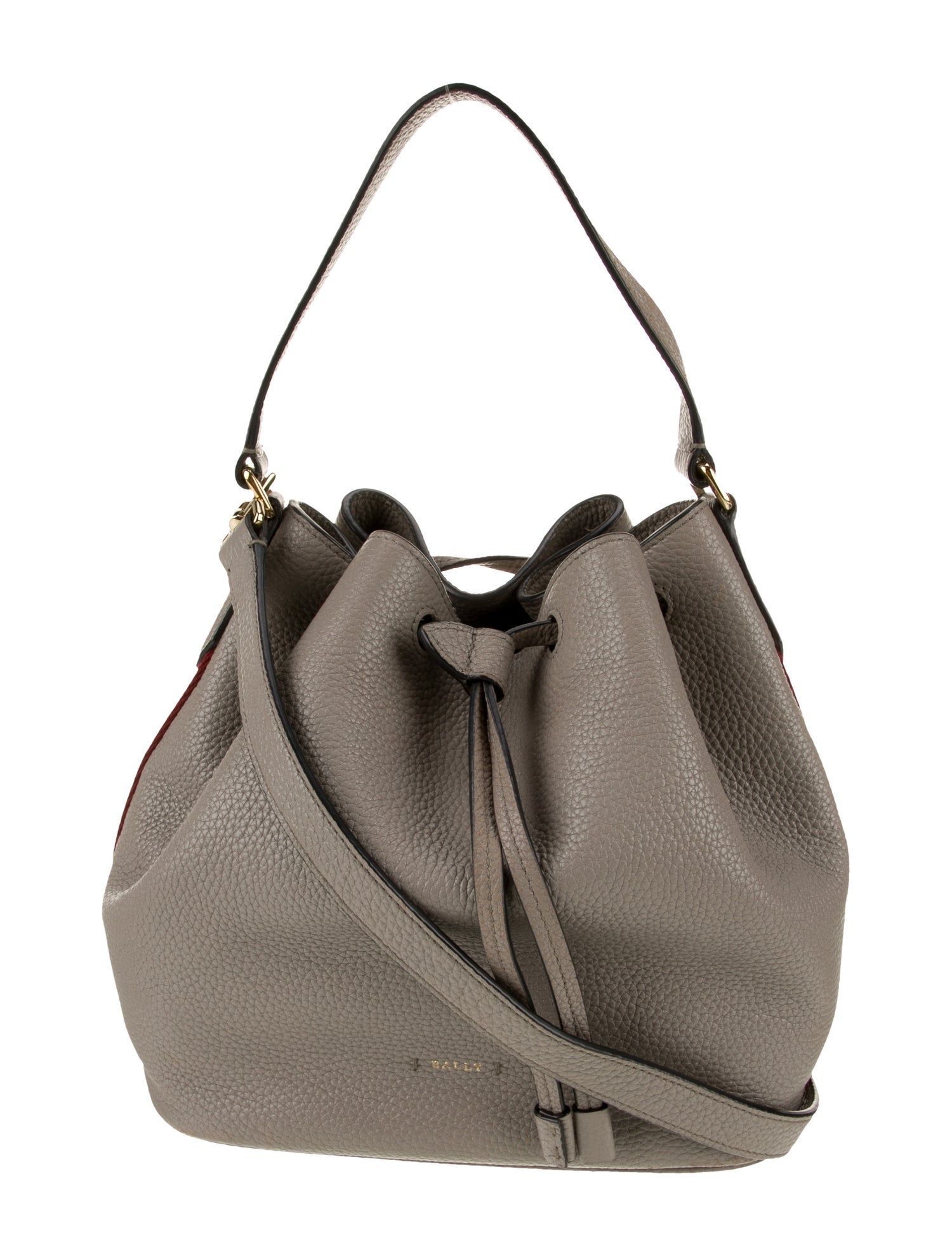 Bally Leather Top Handle Bag