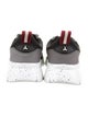Bally Suede Colorblock Pattern Sneakers