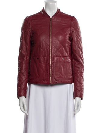 Bally Lambskin Biker Jacket