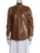 Bally Leather Bomber Jacket