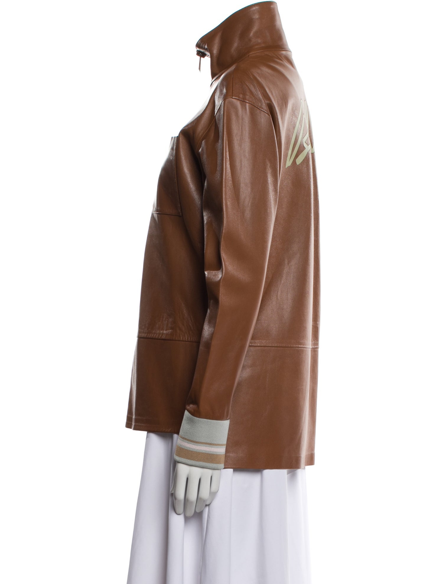 Bally Leather Bomber Jacket