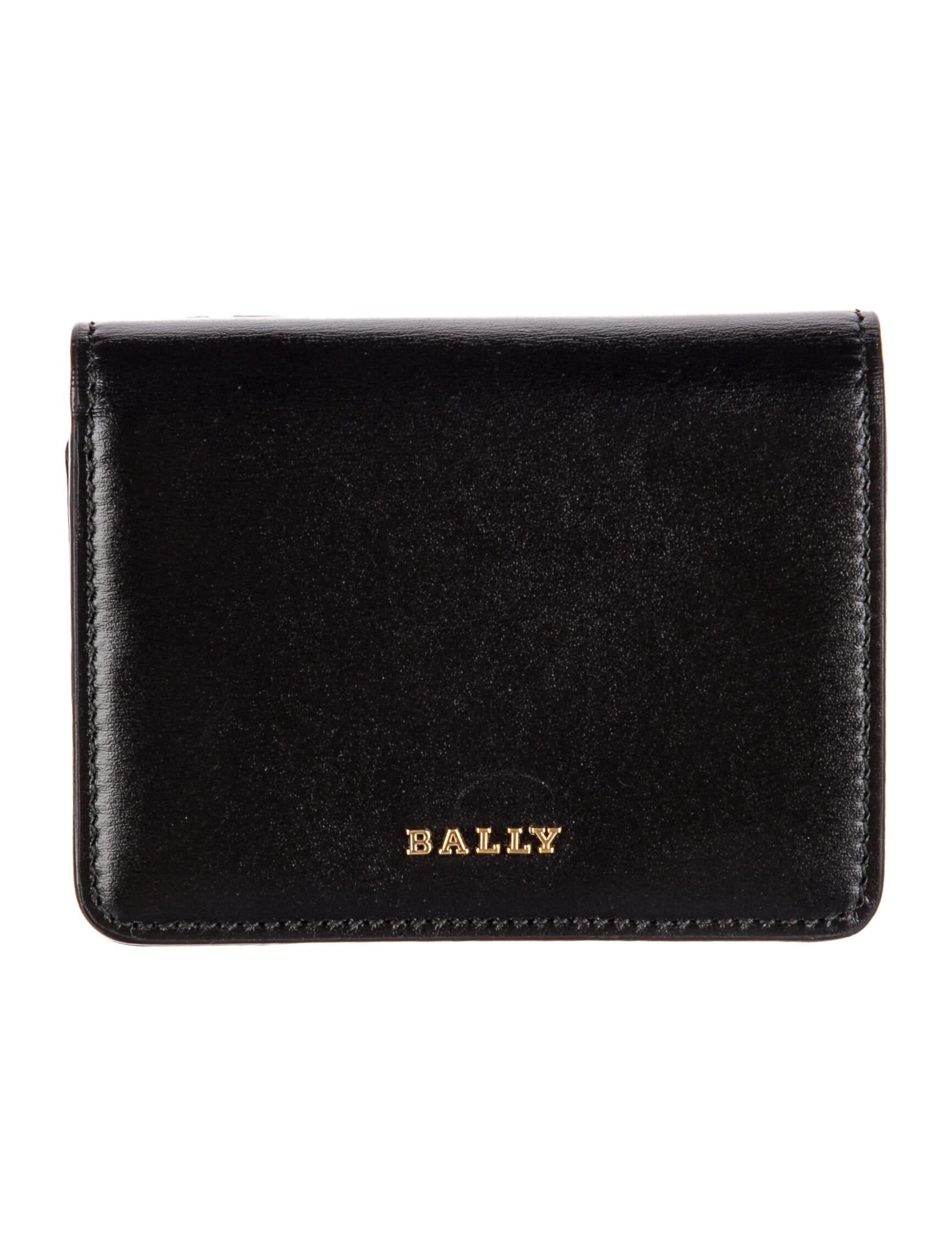 Bally Leather Card Holder Leather Wallet