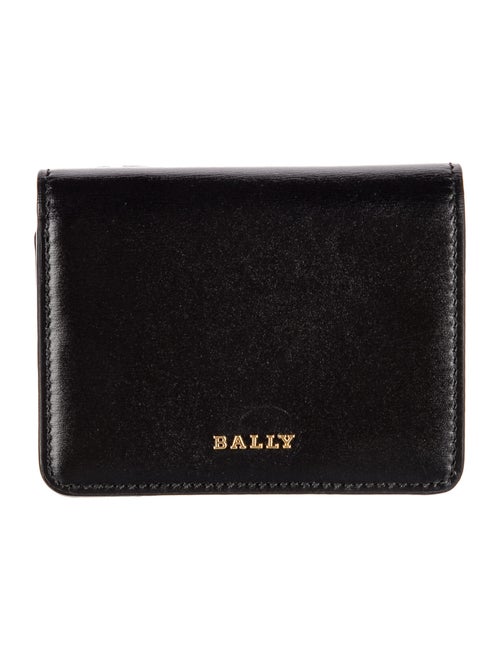 Bally Leather Card Holder Leather Wallet