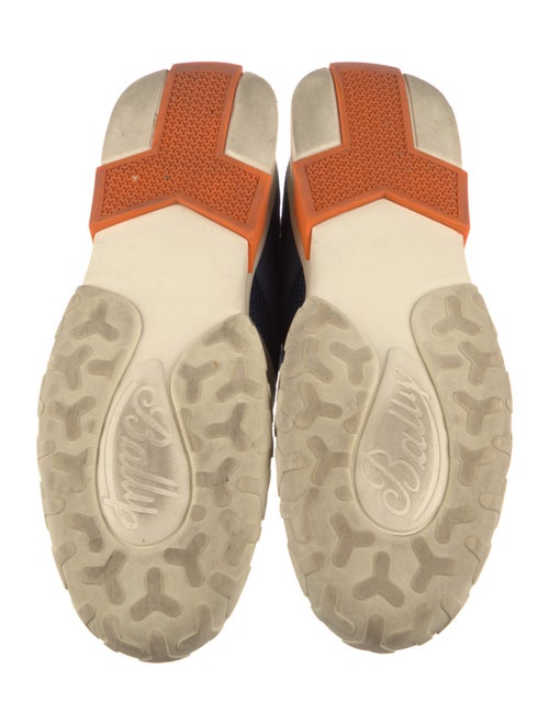 Bally Leather Printed Sneakers