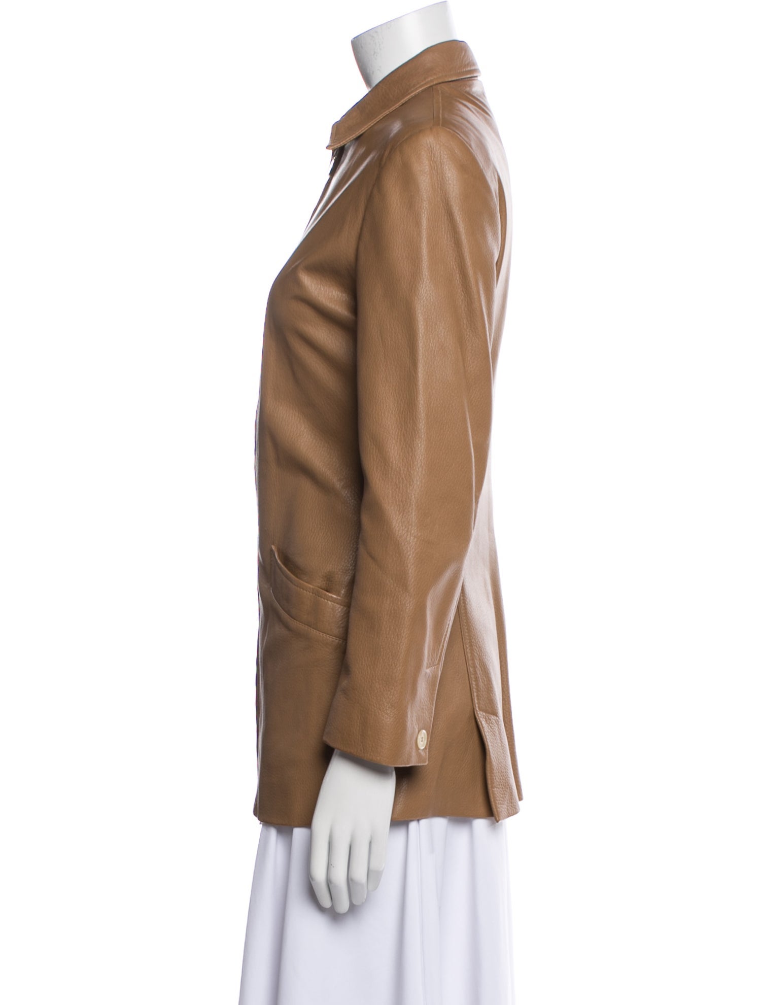 Bally Leather Biker Jacket