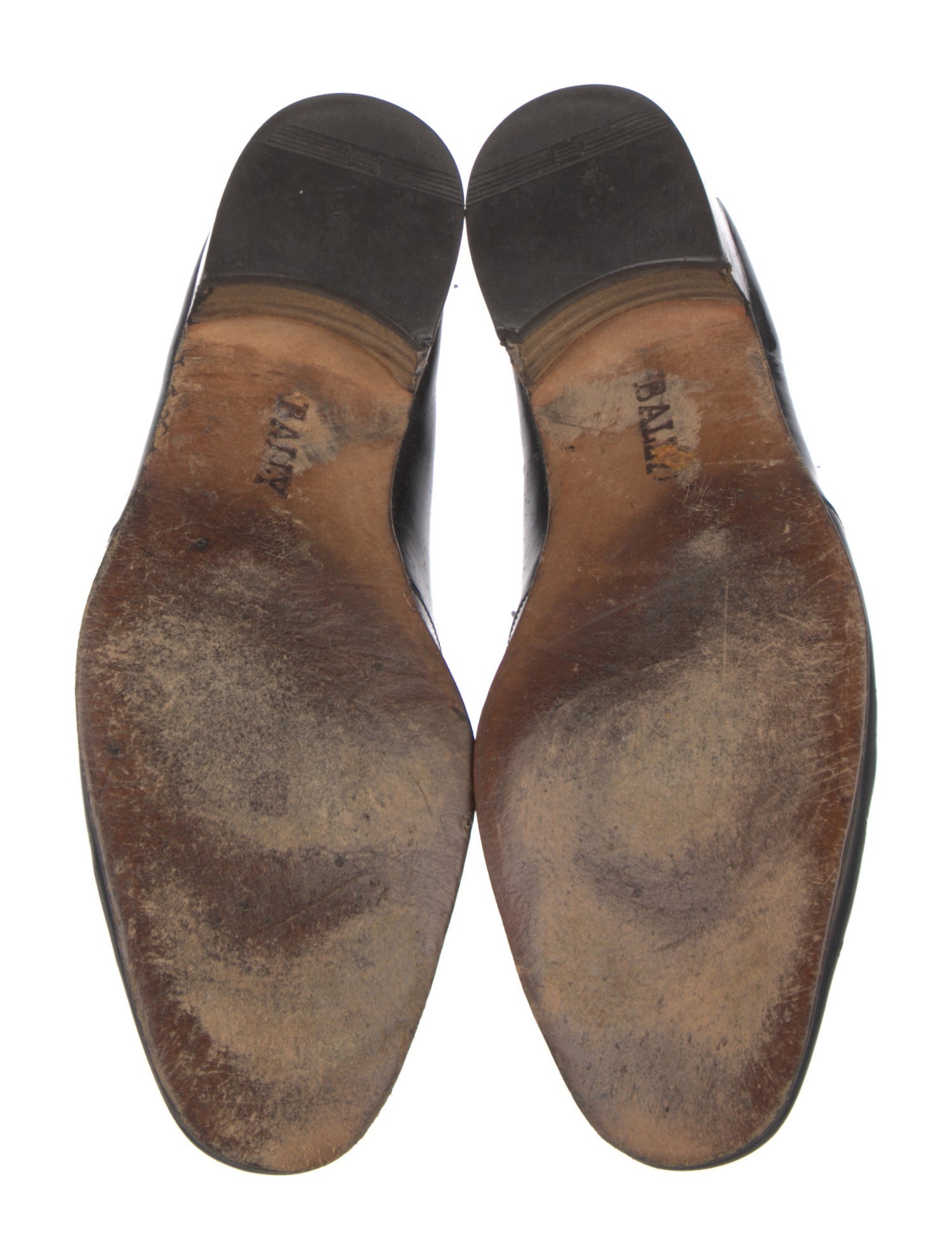 Bally Leather Dress Loafers