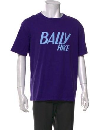 Bally Graphic Print Crew Neck T-Shirt