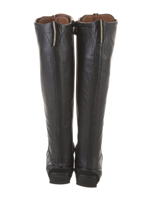 Bally Leather Lace-Up Boots