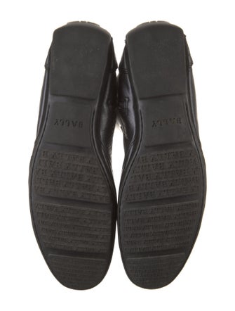 Bally Leather Lace-Up Boots