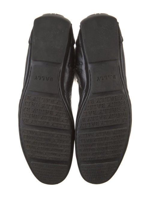 Bally Leather Lace-Up Boots