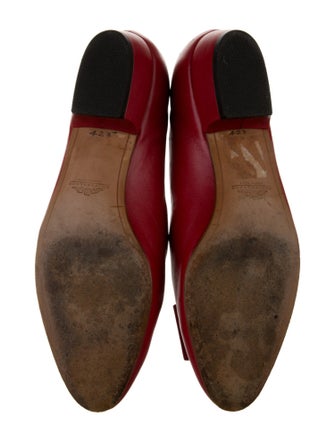 Bally Leather Bow Accents Pumps