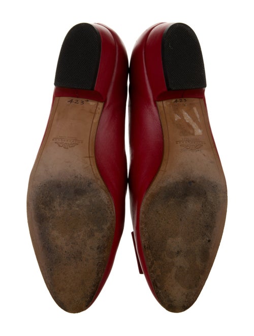 Bally Leather Bow Accents Pumps