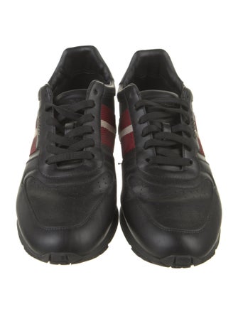 Bally Leather Printed Sneakers