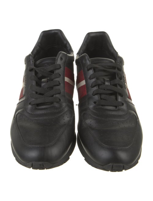 Bally Leather Printed Sneakers