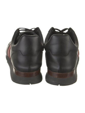 Bally Leather Printed Sneakers